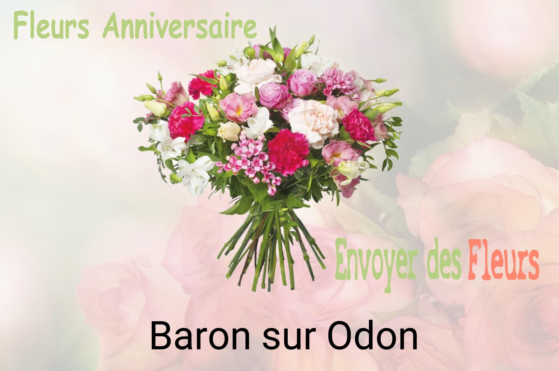 Bouquet de fleurs d’anniversaire livré à Baron-sur-Odon