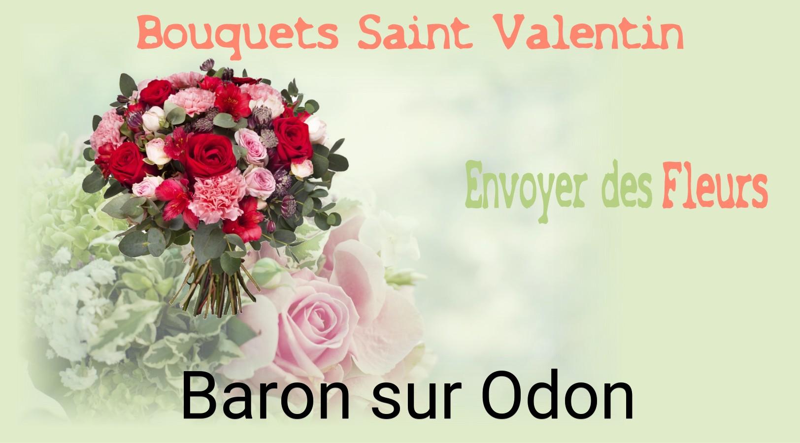 Roses de Saint-Valentin livrées à Baron-sur-Odon
